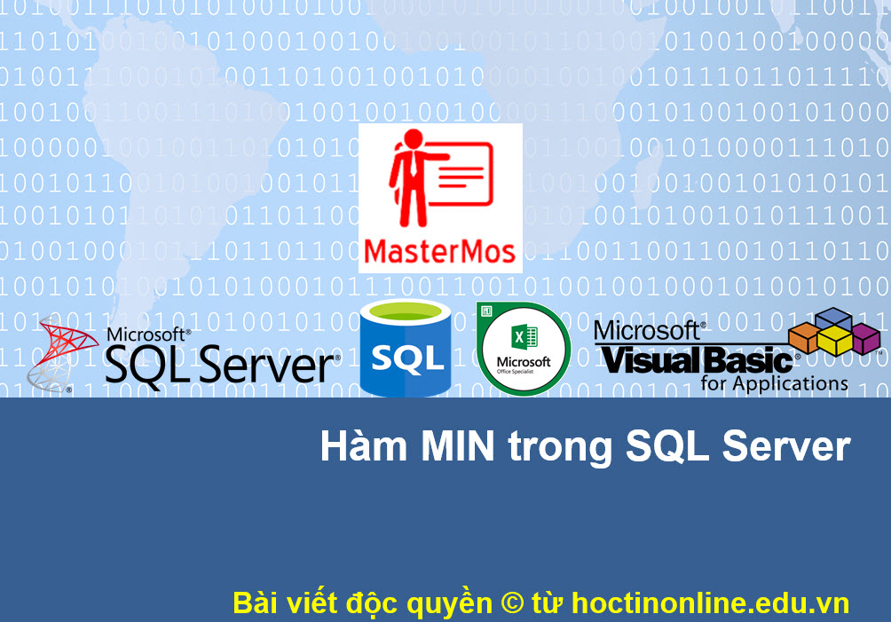 Ham MIN trong SQL Server