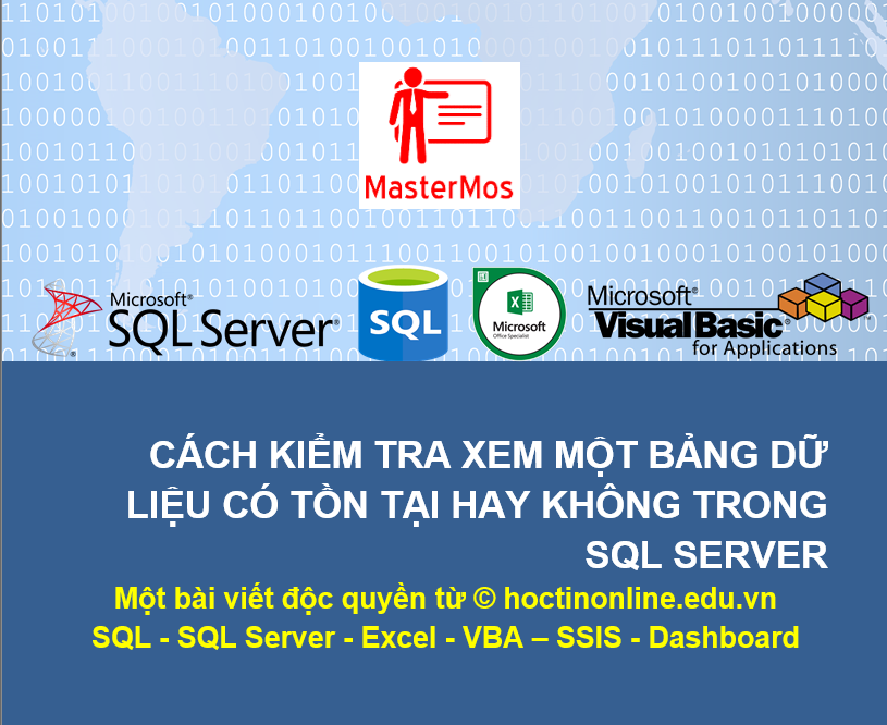 Hoc SQL trong SQL Server_Check xem bang du lieu co ton tai hay khong_Anh bia